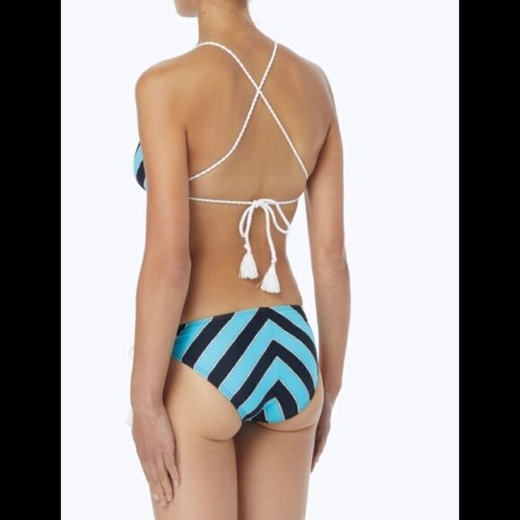 Michael Kors nautical rope stripe bikini. Small. NWT - Picture 5 of 10